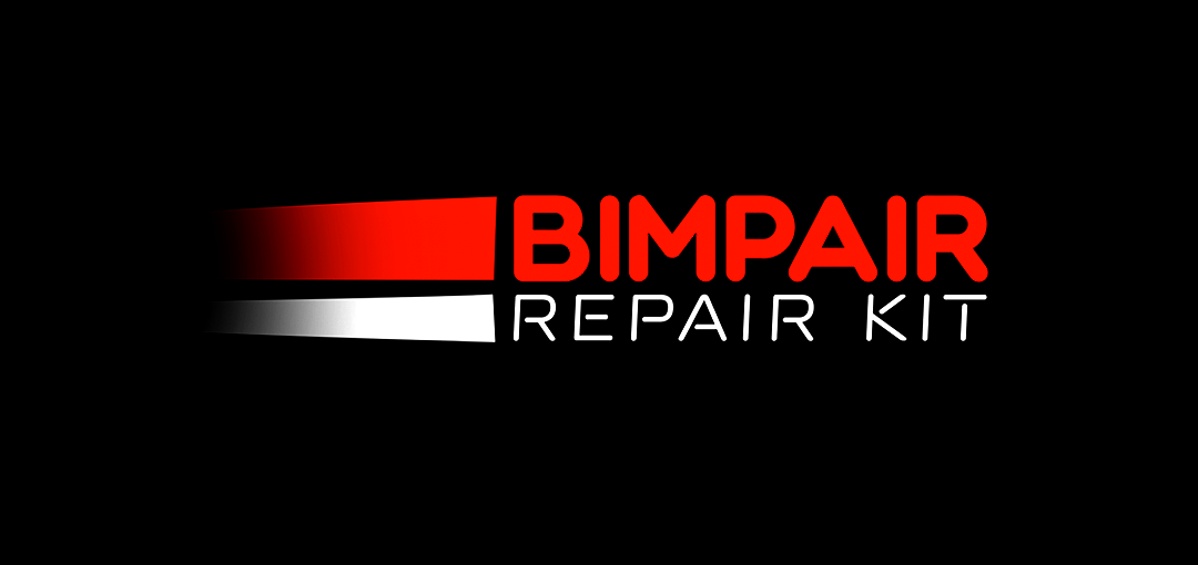 Bimpair Repair Kit, kit d'entretien et de dépannage anti crevaison pour pneu auto moto vélo camping car scooter caravane, capsule rechargeable en co2